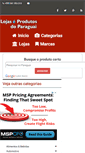 Mobile Screenshot of paraguailojaseprodutos.com